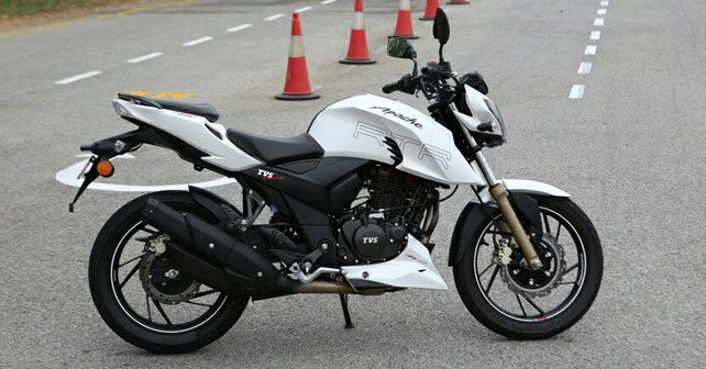 Apache RTR 200 4V Side Profile