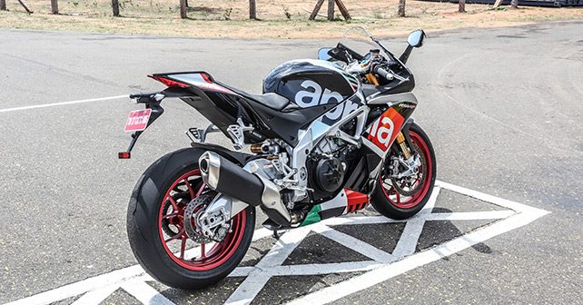 Aprilia RSV4 RF Back Three Quarter