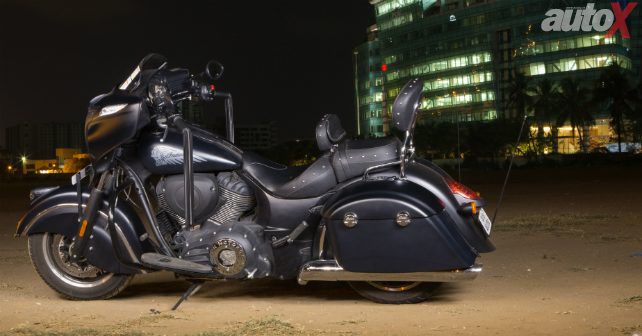 2016 Indian Chieftain Dark Horse Rear Static