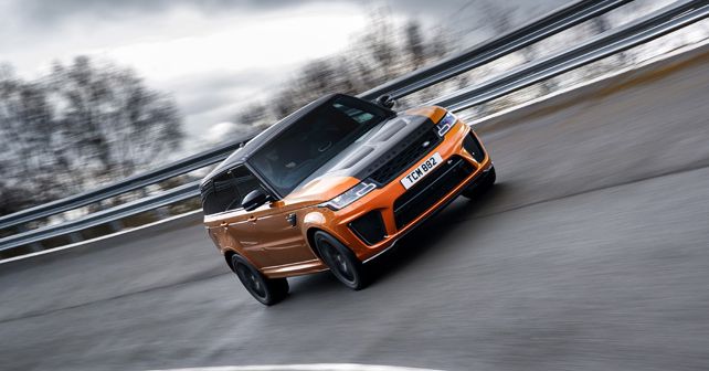 2018 Range Rover Sport SVR Cornering