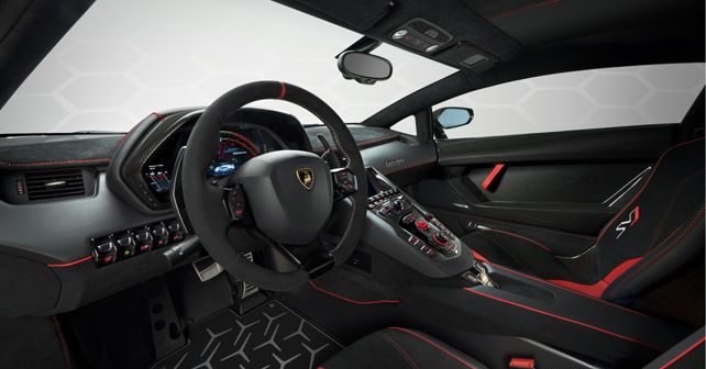 Lamborghini Aventador SVJ Interior