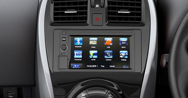 New Nissan Micra India Touchscreen Dashboard