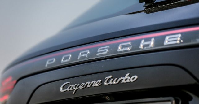 2018 Porsche Cayenne Turbo Badges