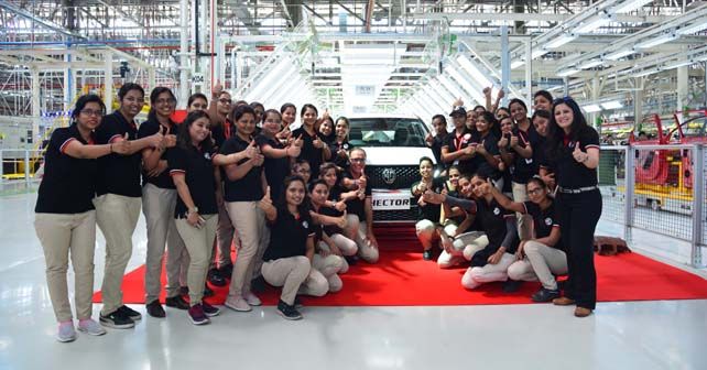 MG Motor India Commences Commercial Production Of Hector From Gujarat