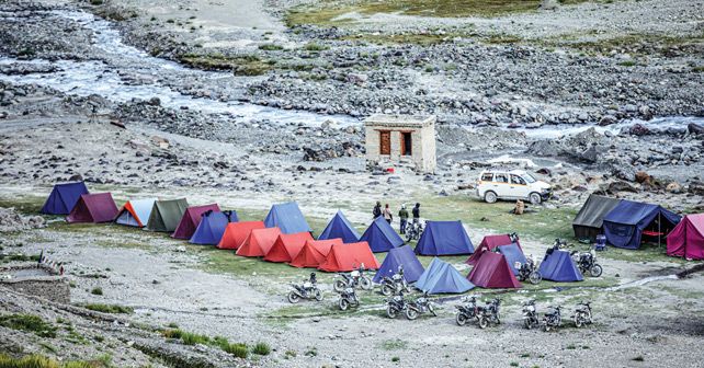 Royal Enfield HO Xplore Campsite