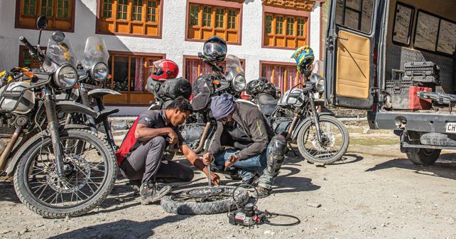 Royal Enfield HO Xplore Puncture Repair