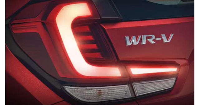 2020 Honda Wr V Face Lift Revealed Taillight