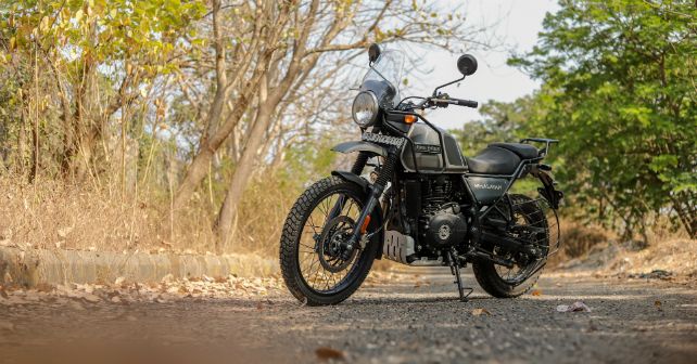 Royalenfield Himalayan Front Static