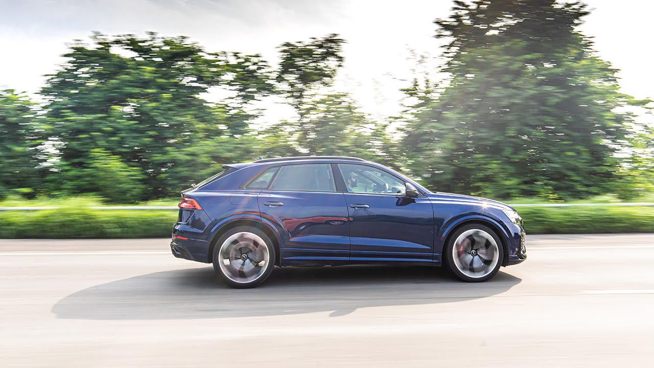 Audi Rs Q8 In Action Side Profile