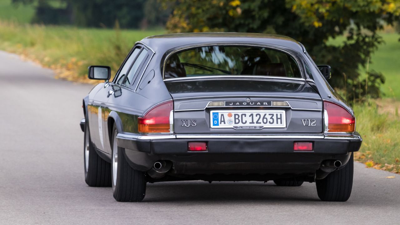 Jaguar XJS Rear Shot