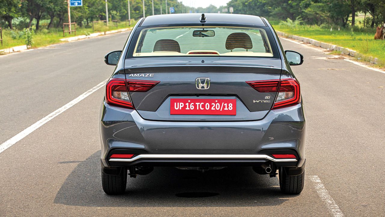 2021 Honda Amaze Static Rear