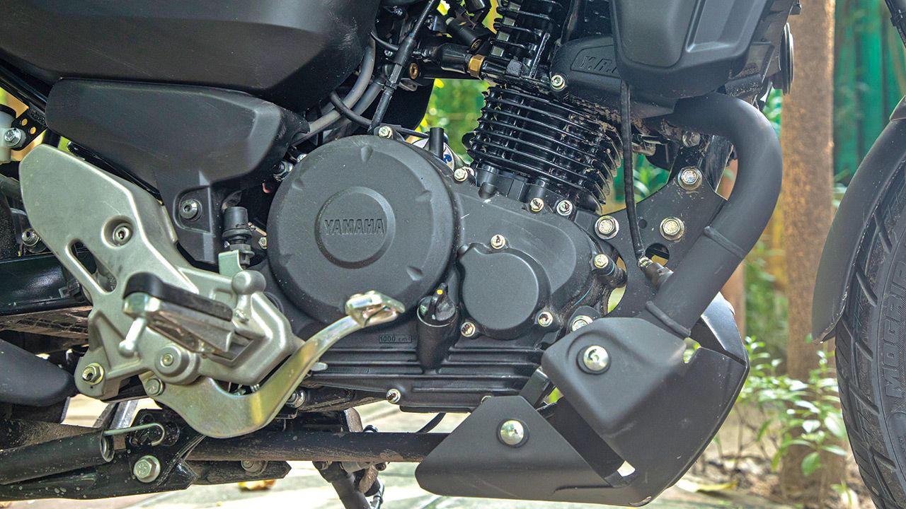 Yamaha FZ X Engine View