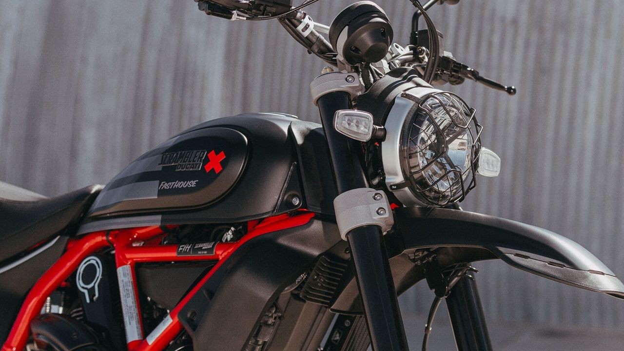 Ducati Scrambler Desert Sled Fasthouse Headlamp