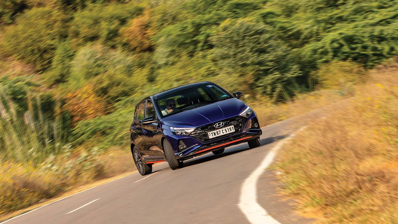 Hyundai i20 N Line Front Quarter jpg