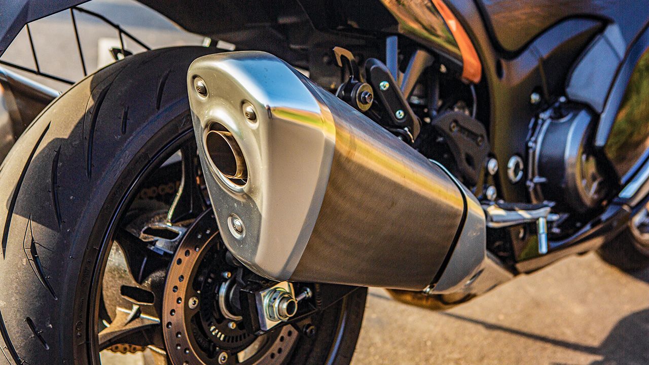 Suzuki Hayabusa Sliencer Pipe