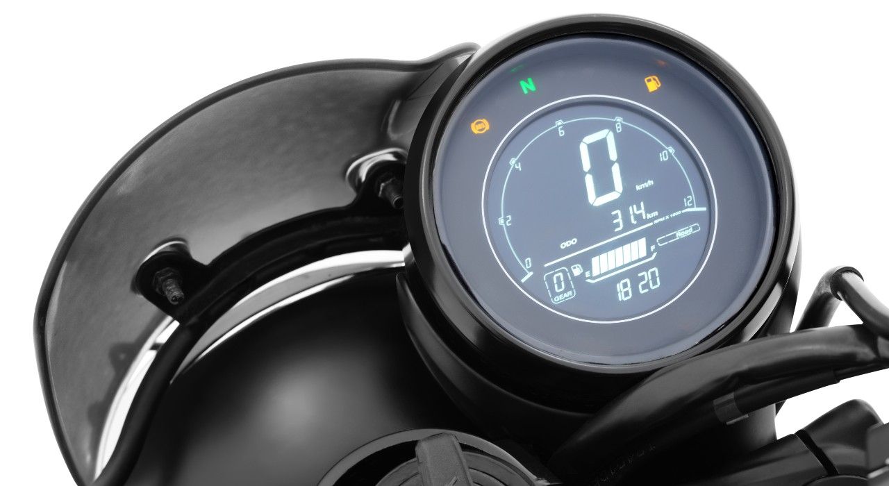 Yezdi Scrambler Instrument Cluster