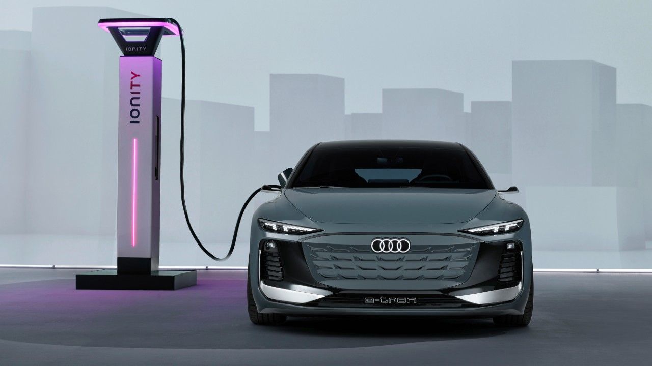 Audi A6 Avant Etron Charging