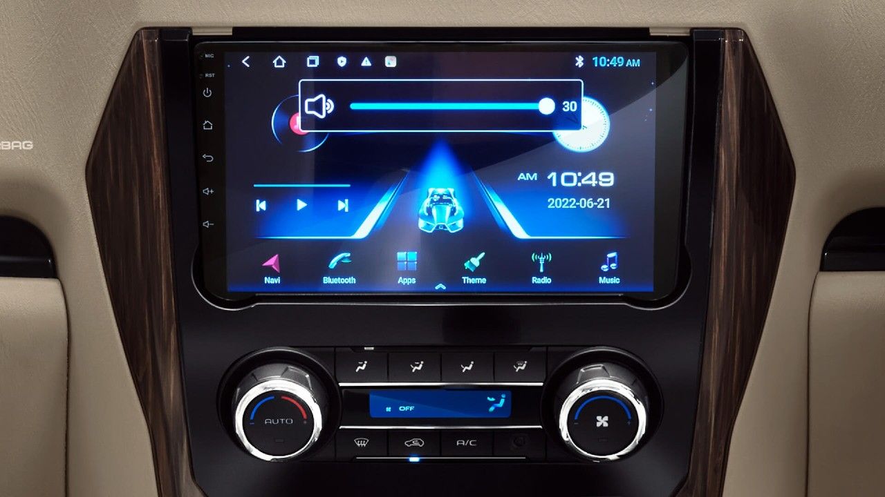 Mahindra Scorpio Classic Infotainment Screen