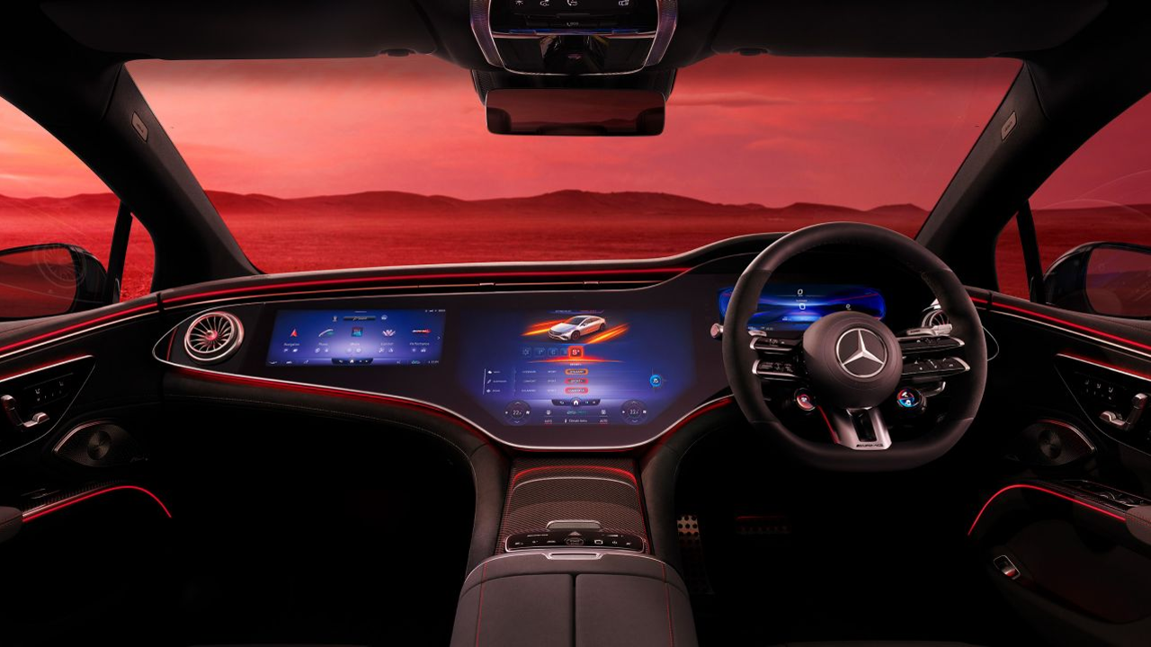 Mercedes AMG EQS 53 4Matic Interior