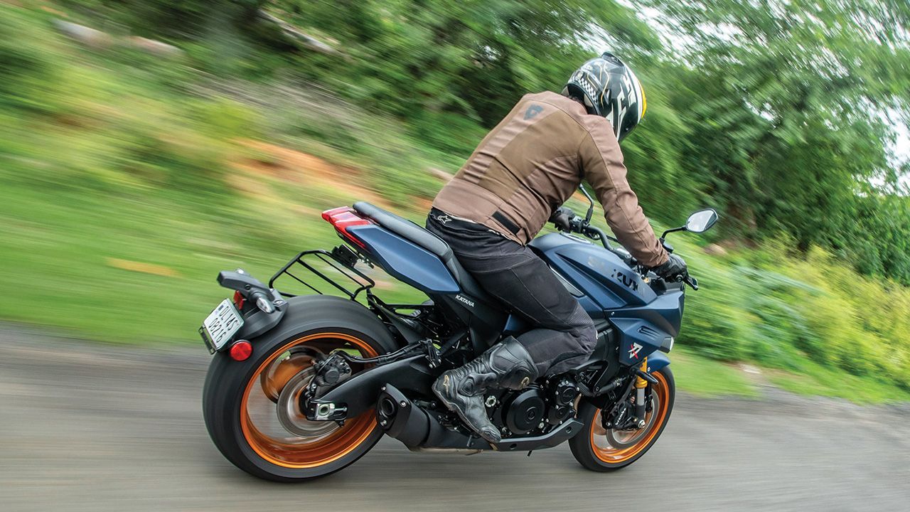 Suzuki Katana Rear Three Quarter Motion1