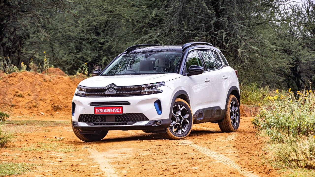 2022 Citroen C5 Aircross Front Three Fourth Static