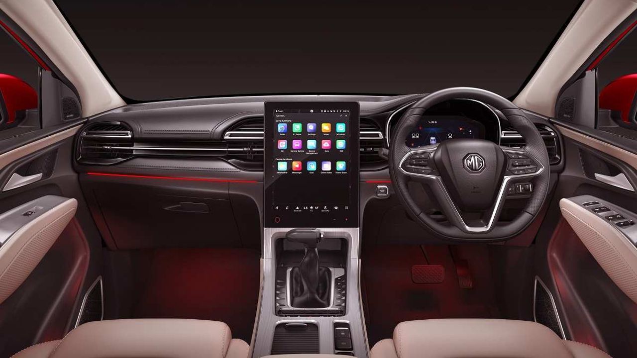 New MG Hector 2022 Interior