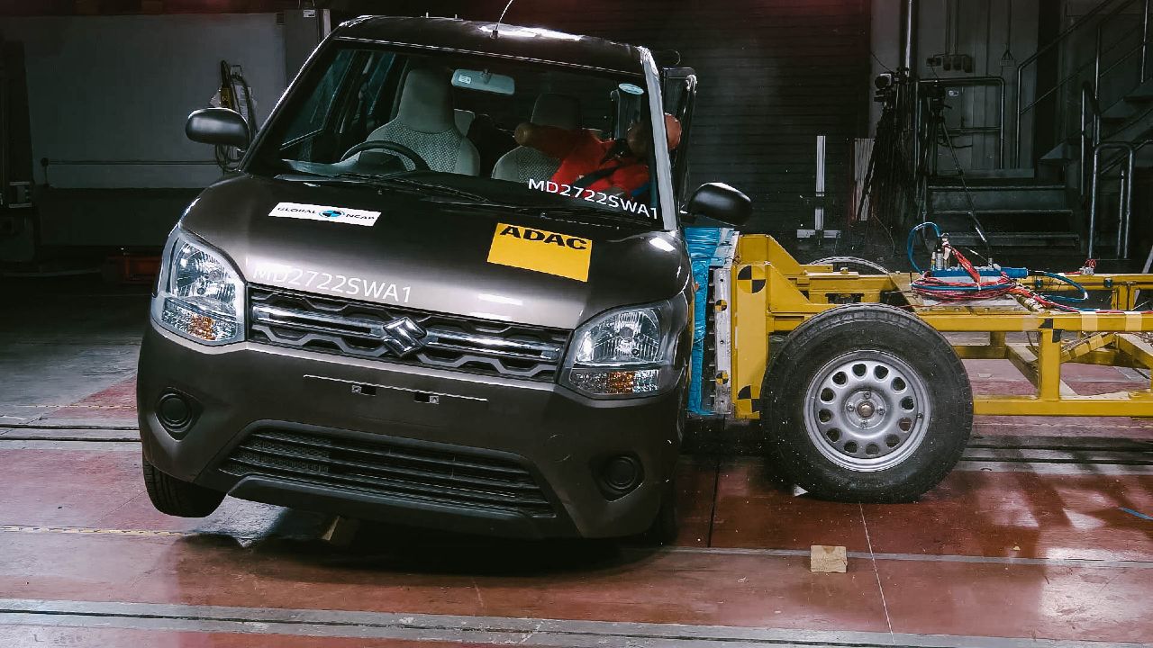 Maruti Suzuki WagonR Side Crash Test 2