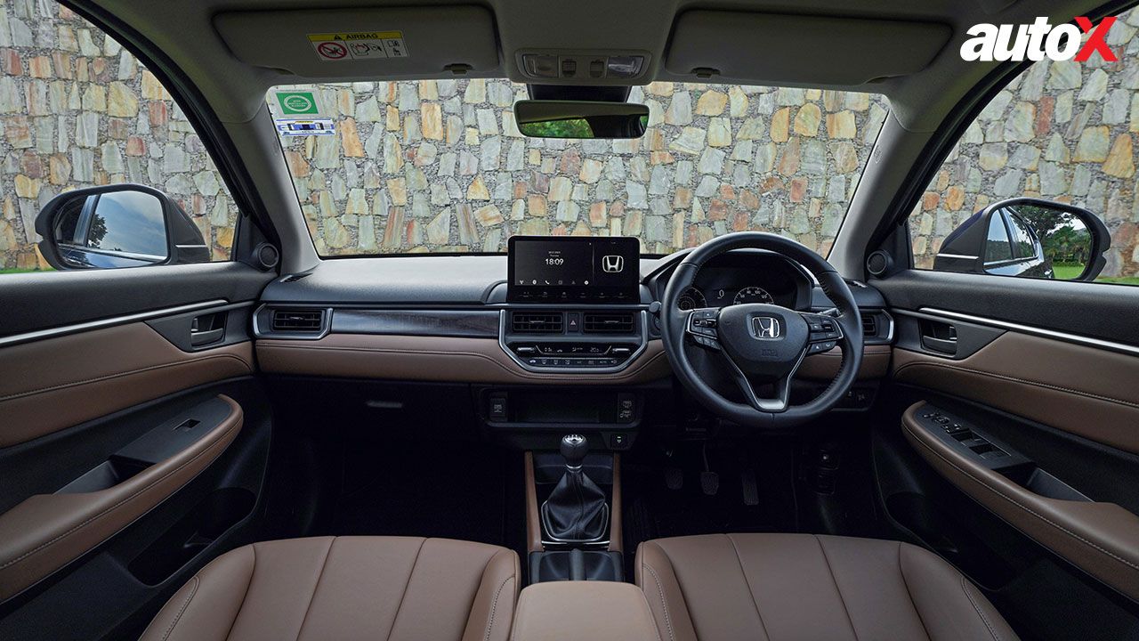 Honda Elevate View Of Steering Console And Instrumentation jpg