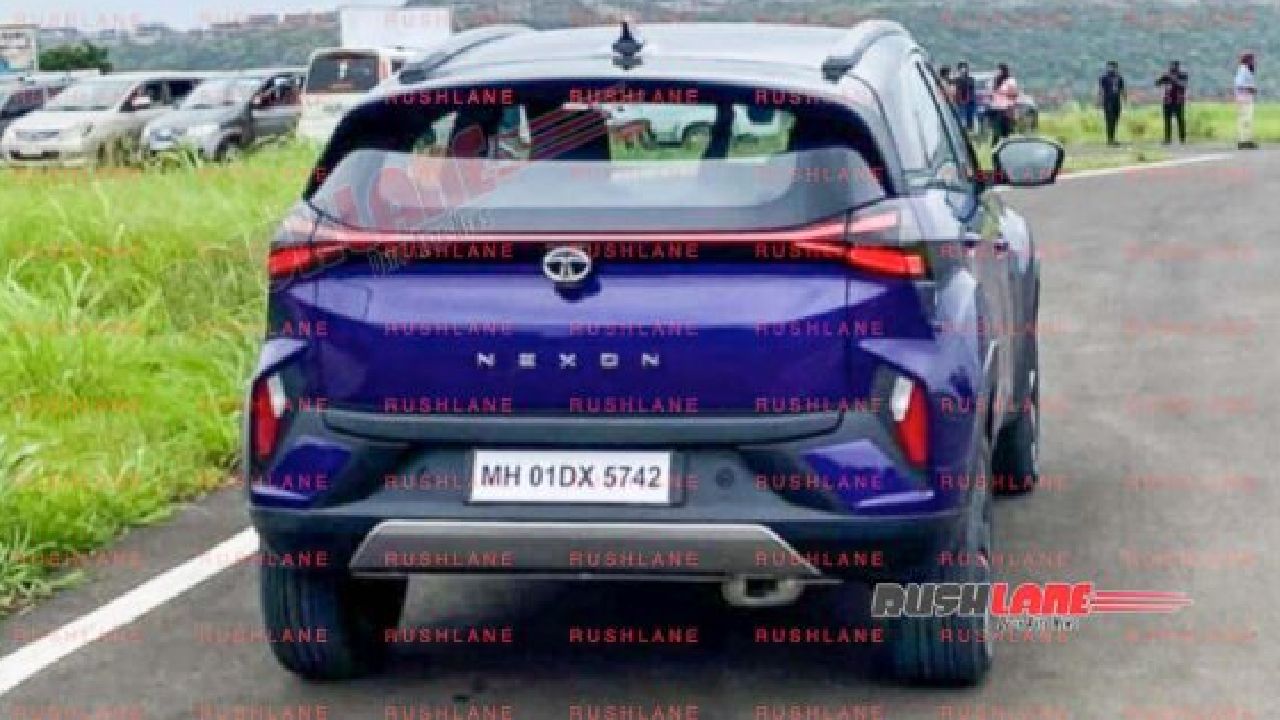 Tata Nexon Facelift Rear