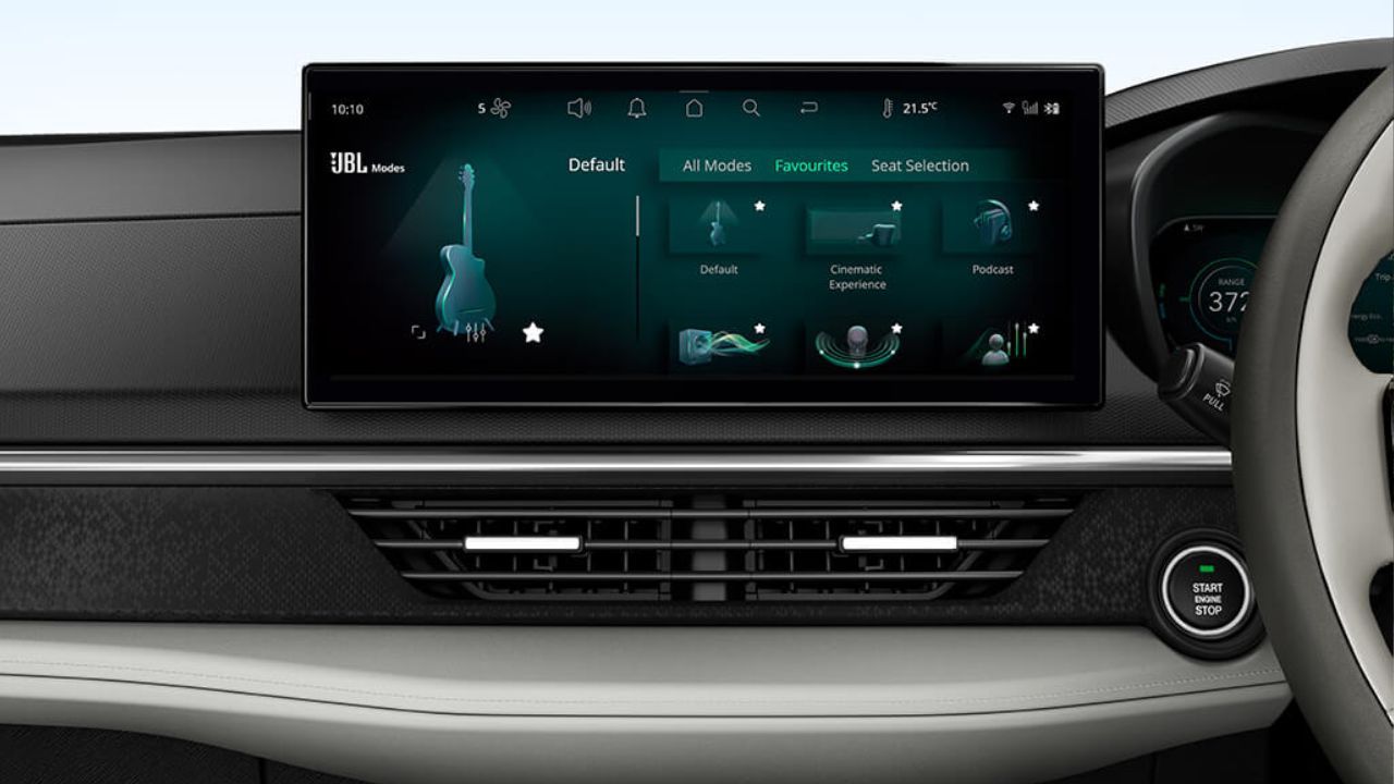 Tata Nexon Ev Audio Modes