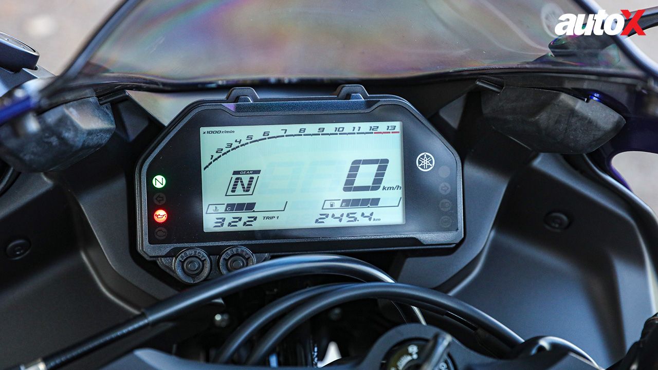 Yamaha R3 Instrument Cluster