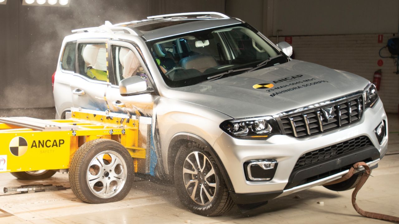 Mahindra Scorpio N Crash Test By ANCAP 1 