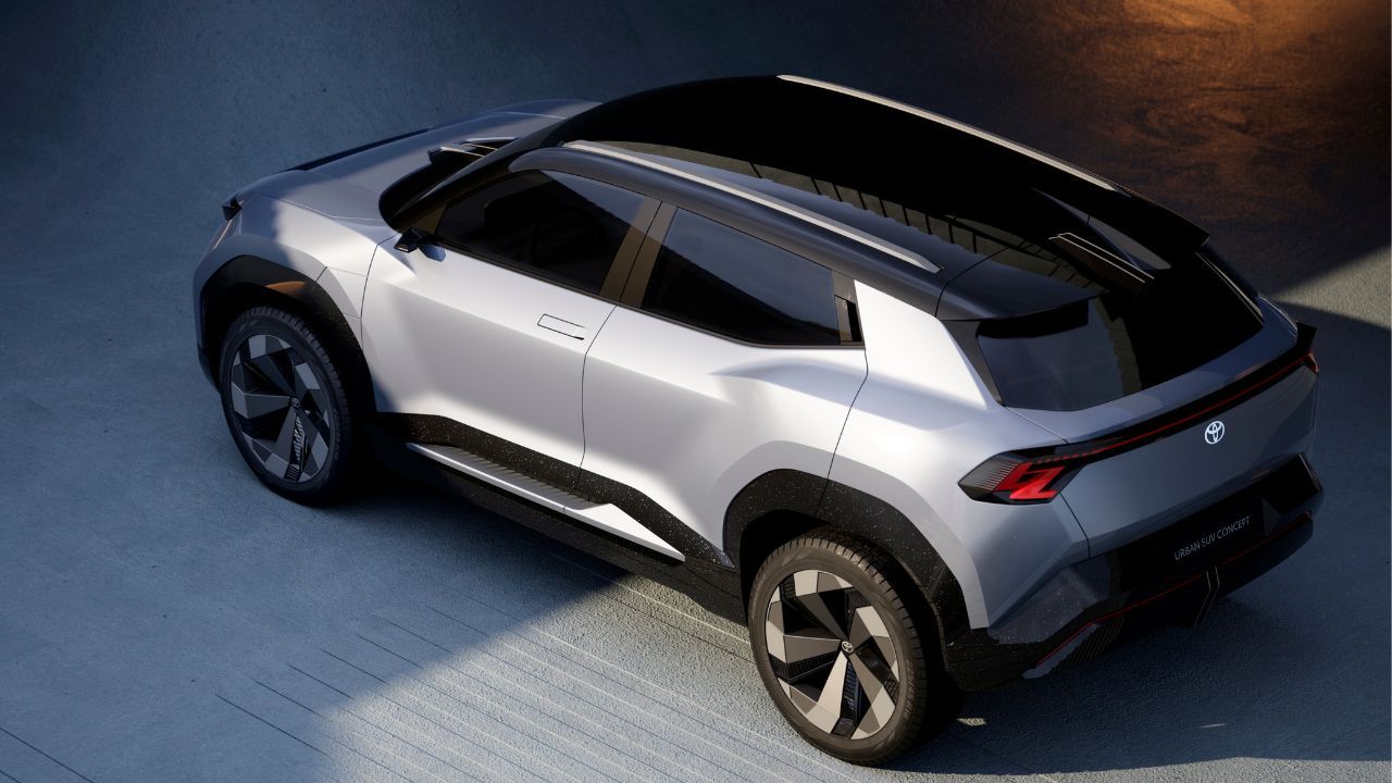 Toyota Urban SUV Concept Side And Rear