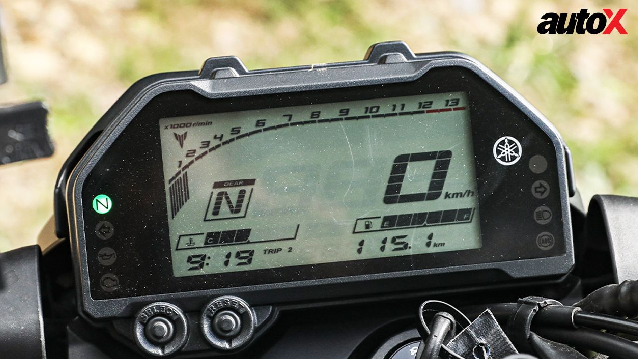 Yamaha MT 03 LCD Display