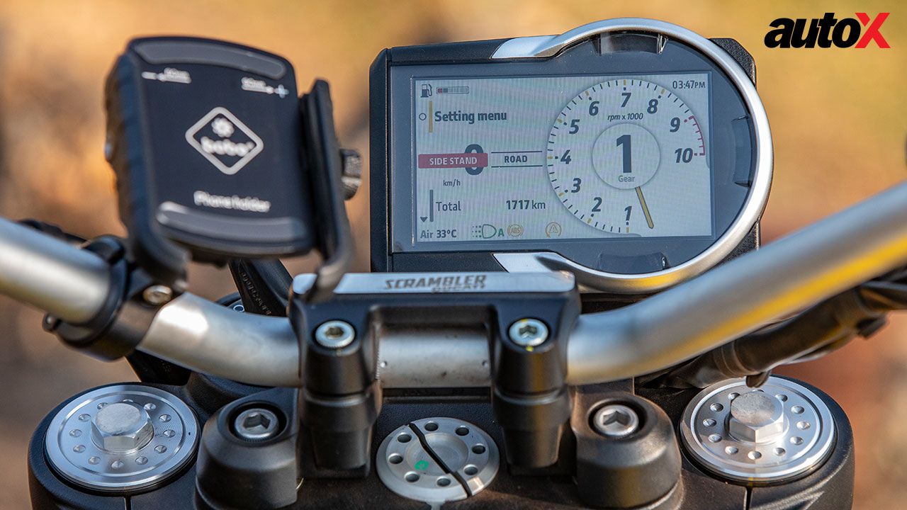 Ducati Scrambler Speedometer