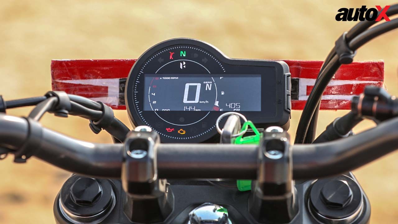 Hero Mavrick 440 Review Instrument Cluster