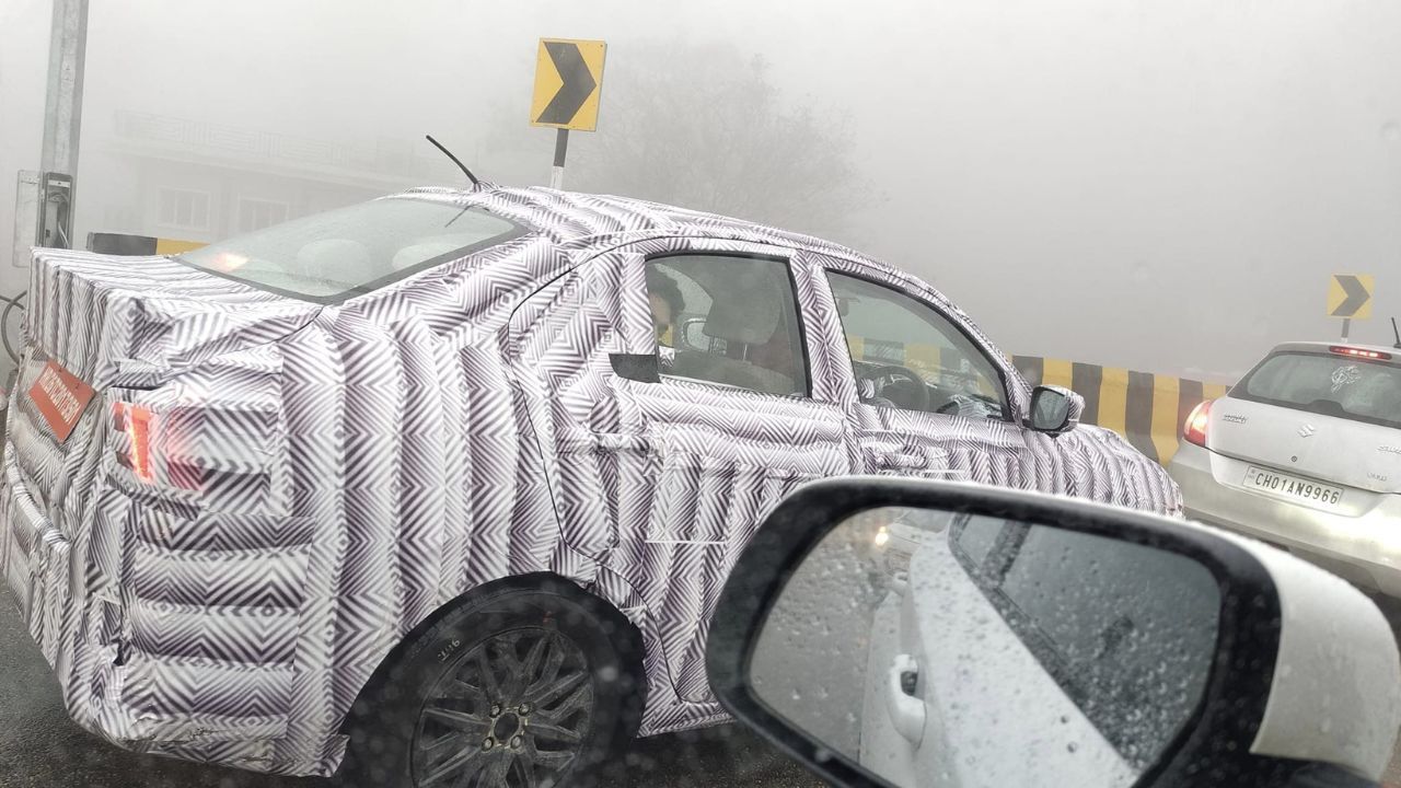 New Maruti Suzuki Dzire Spy 2