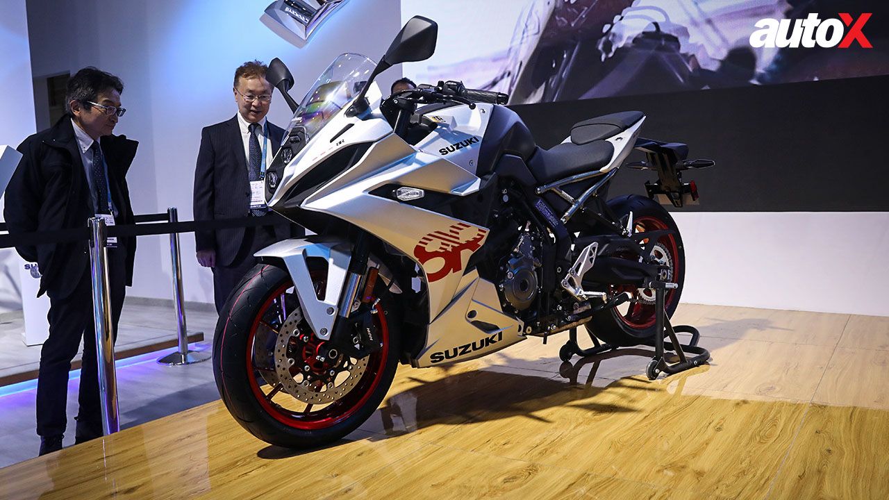 Suzuki GSX 8R Bharat Mobility Expo