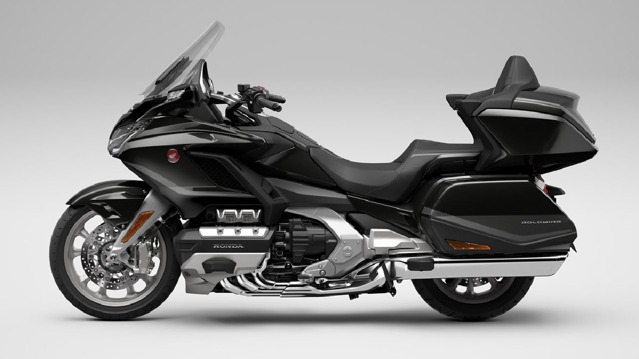 Honda Goldwing Black Side