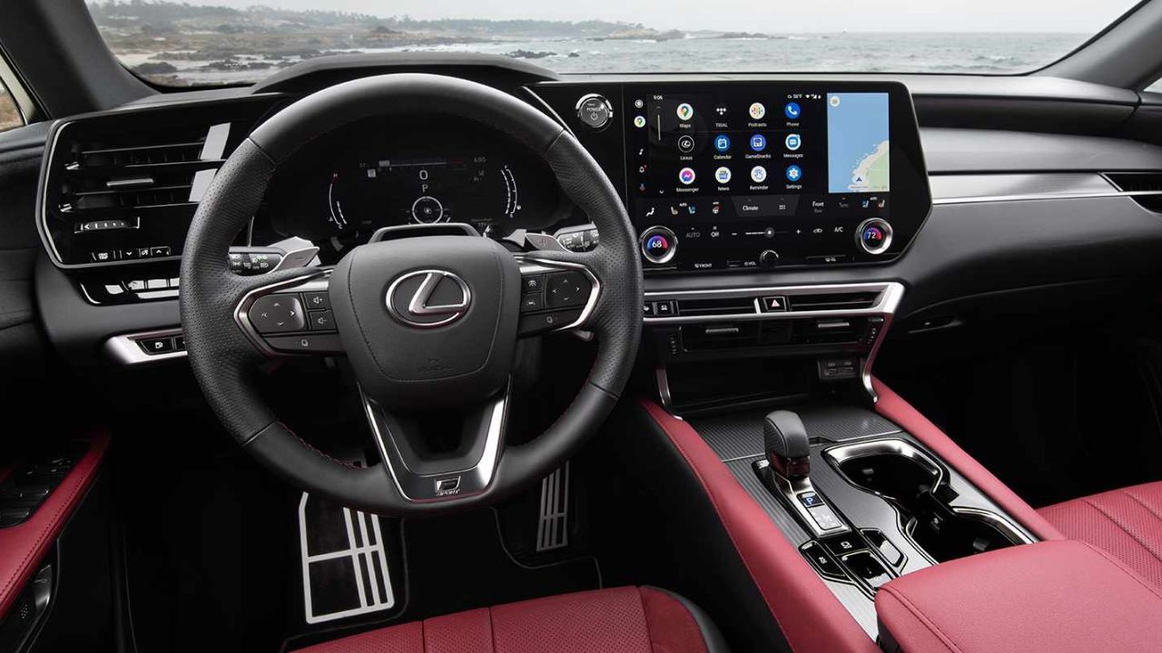 Lexus RX 500h F Sport Performance Interior