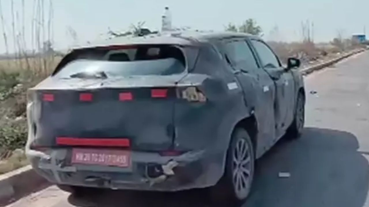 Maruti Suzuki EVx Rear Spy Image