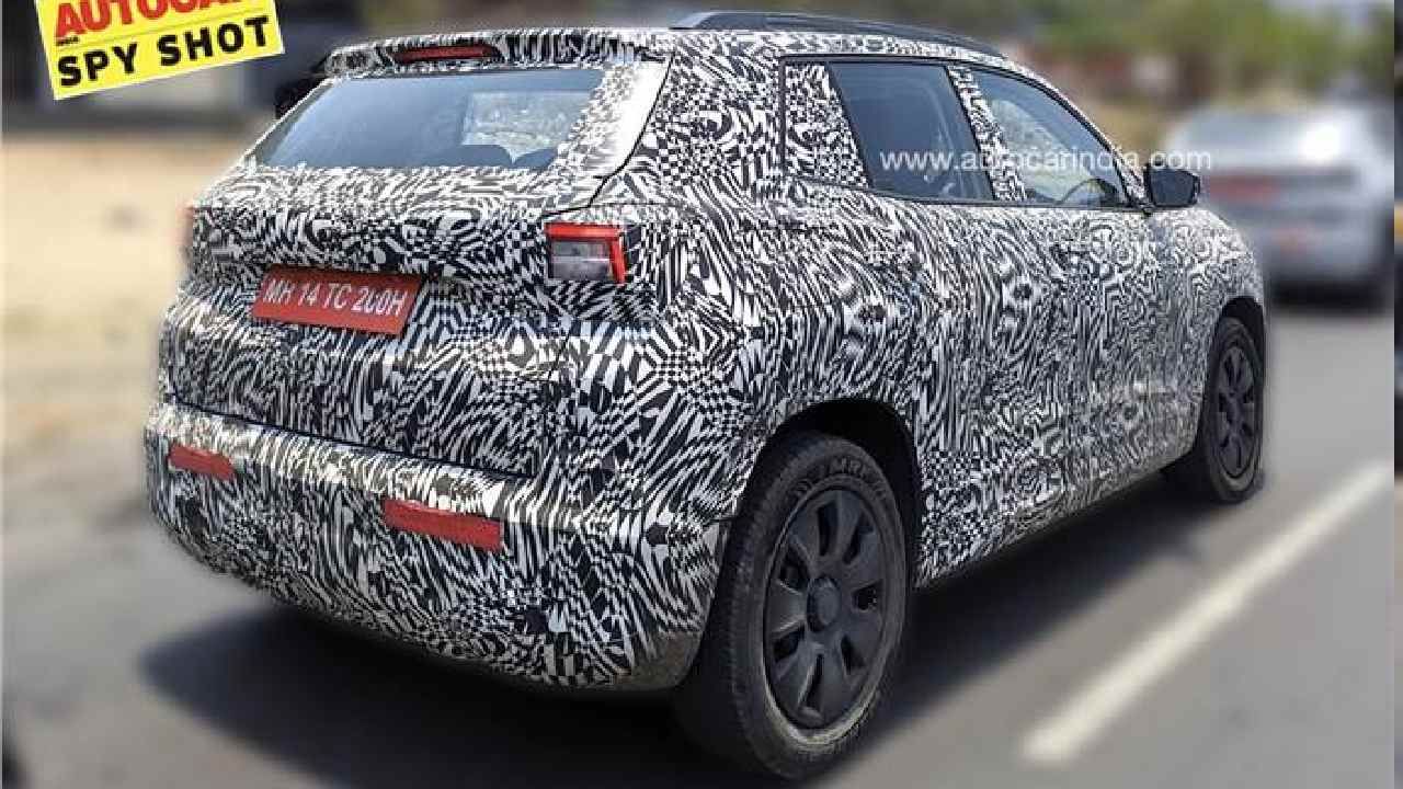 Skoda Compact SUV Spied 