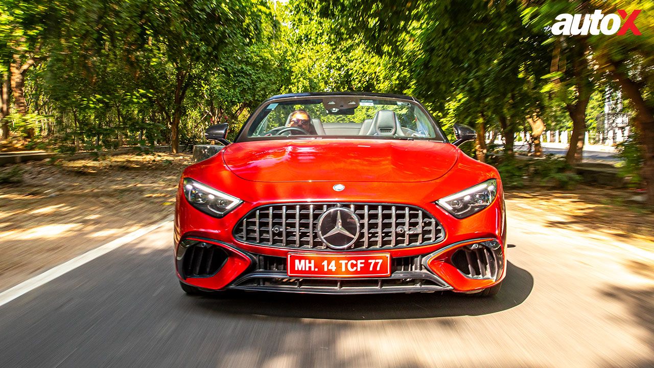 Merccedes AMG SL 55 Front View