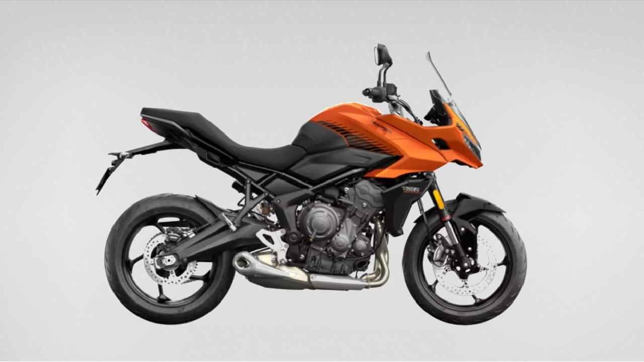 Triumph Tiger 660 Sport Orange Side View