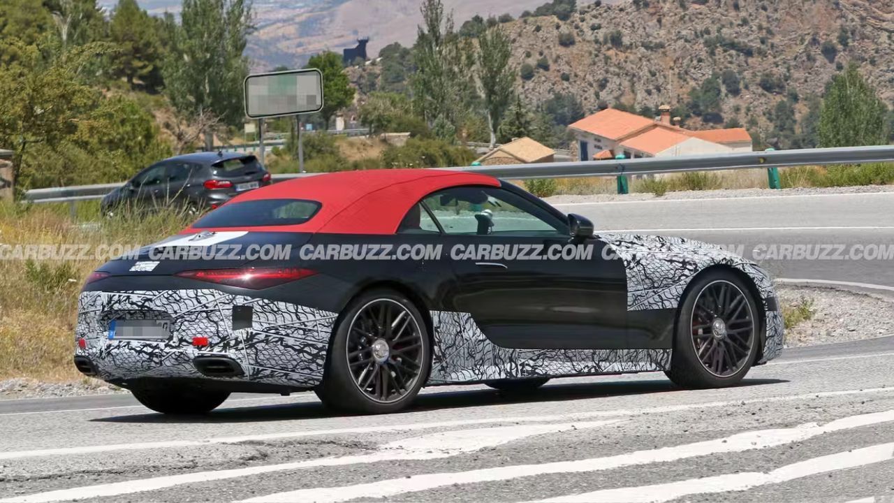 Mercedes Maybach SL Spied