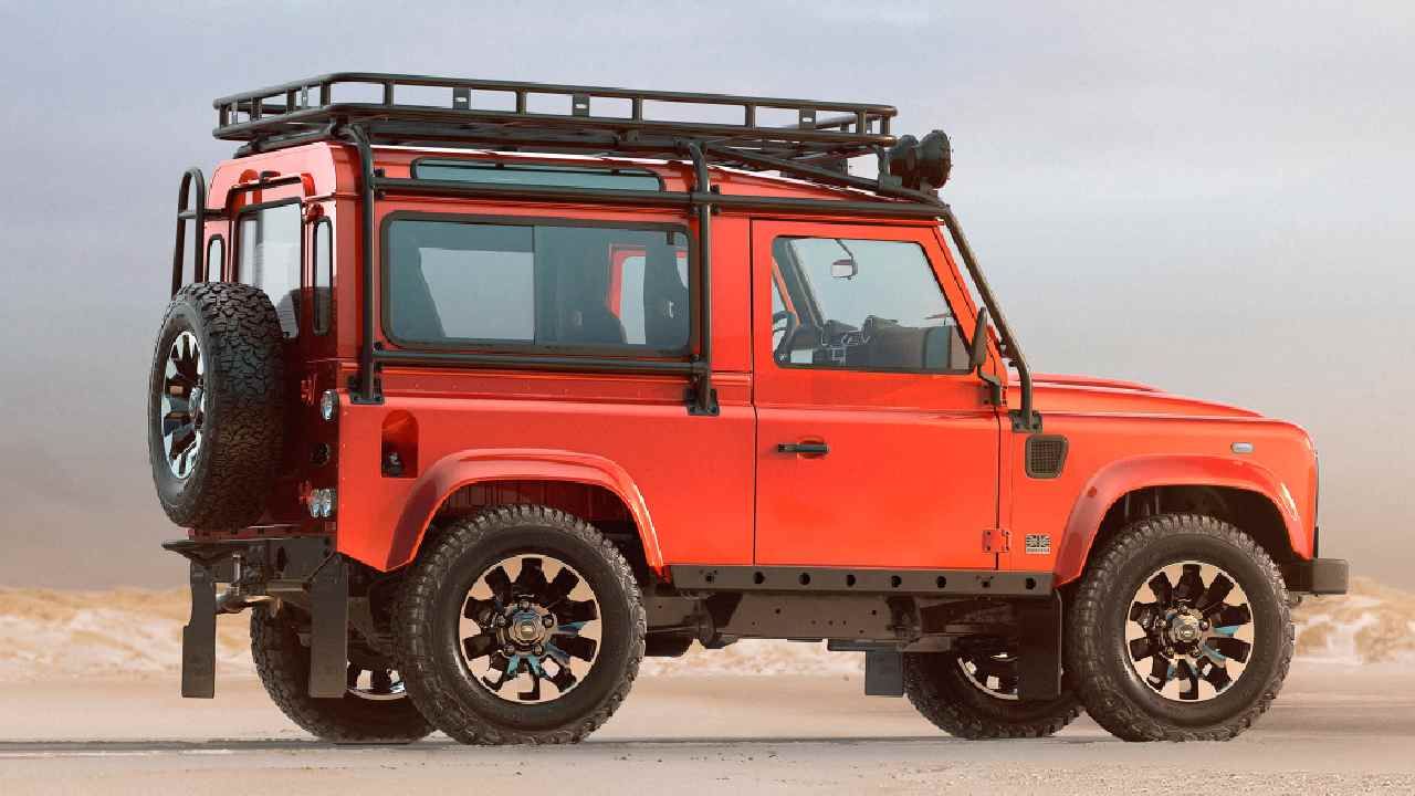 Bespoke Defender Rear and Side View