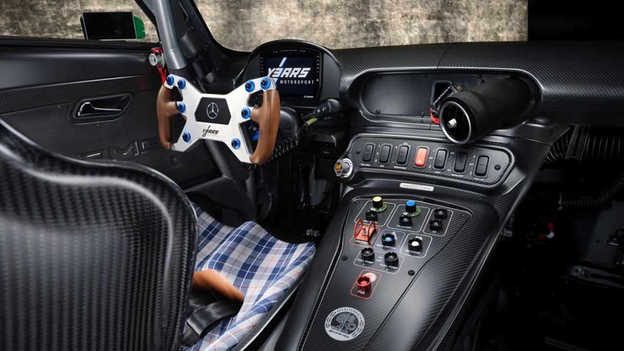 Mercedes AMG GT3 Edition 130Y Motorsport Interior