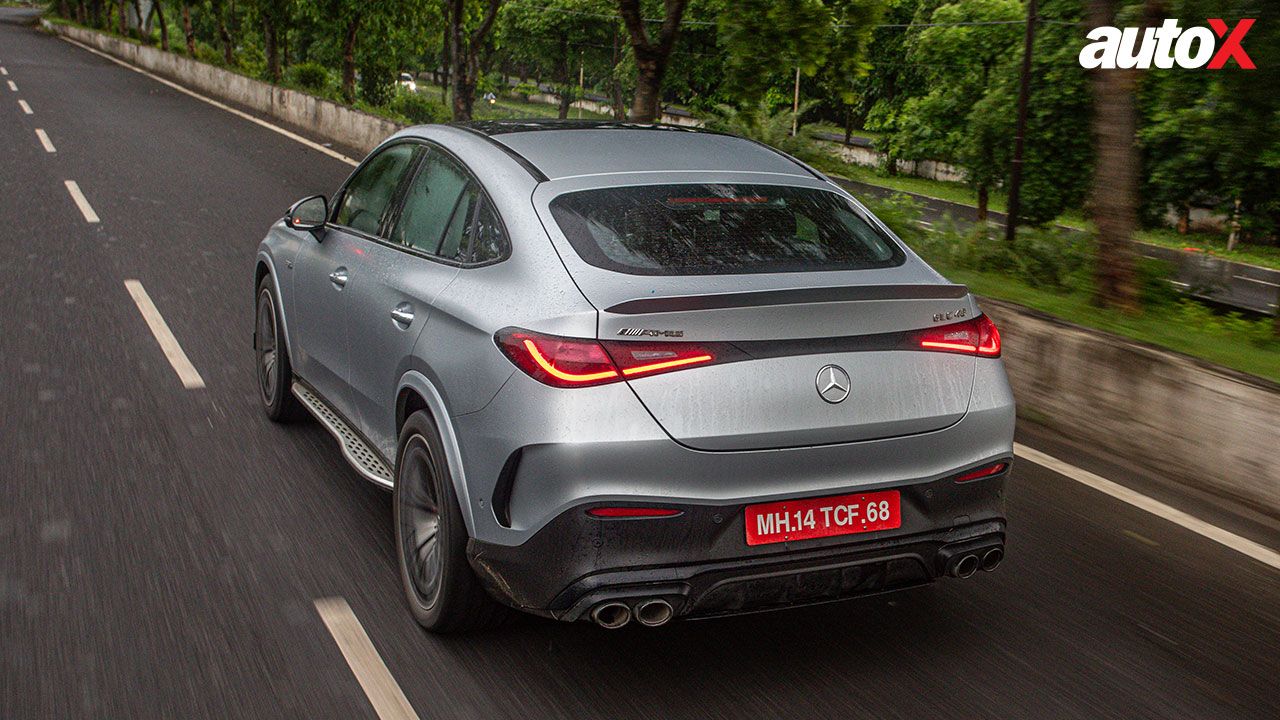 Mercedes Benz GLC43 Coupe Rear Three Quarter