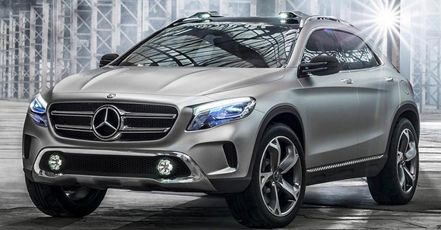 Mercedes-Benz GLA Concept revealed