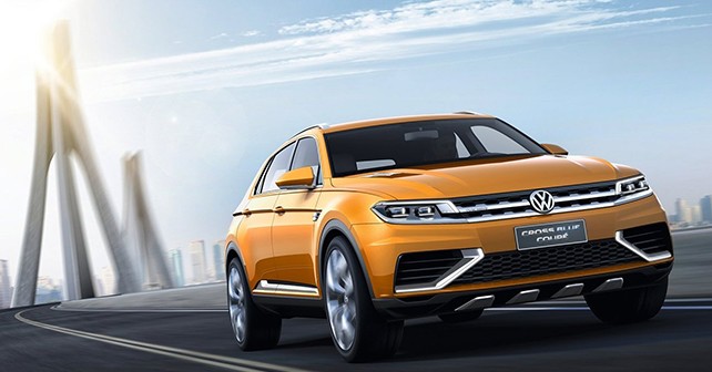 Volkswagen CrossBlue Coupe revealed in Shanghai